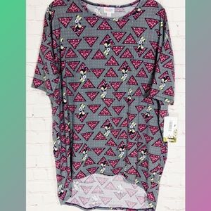 LuLaRoe Disney Minnie Mouse Irma Tunic